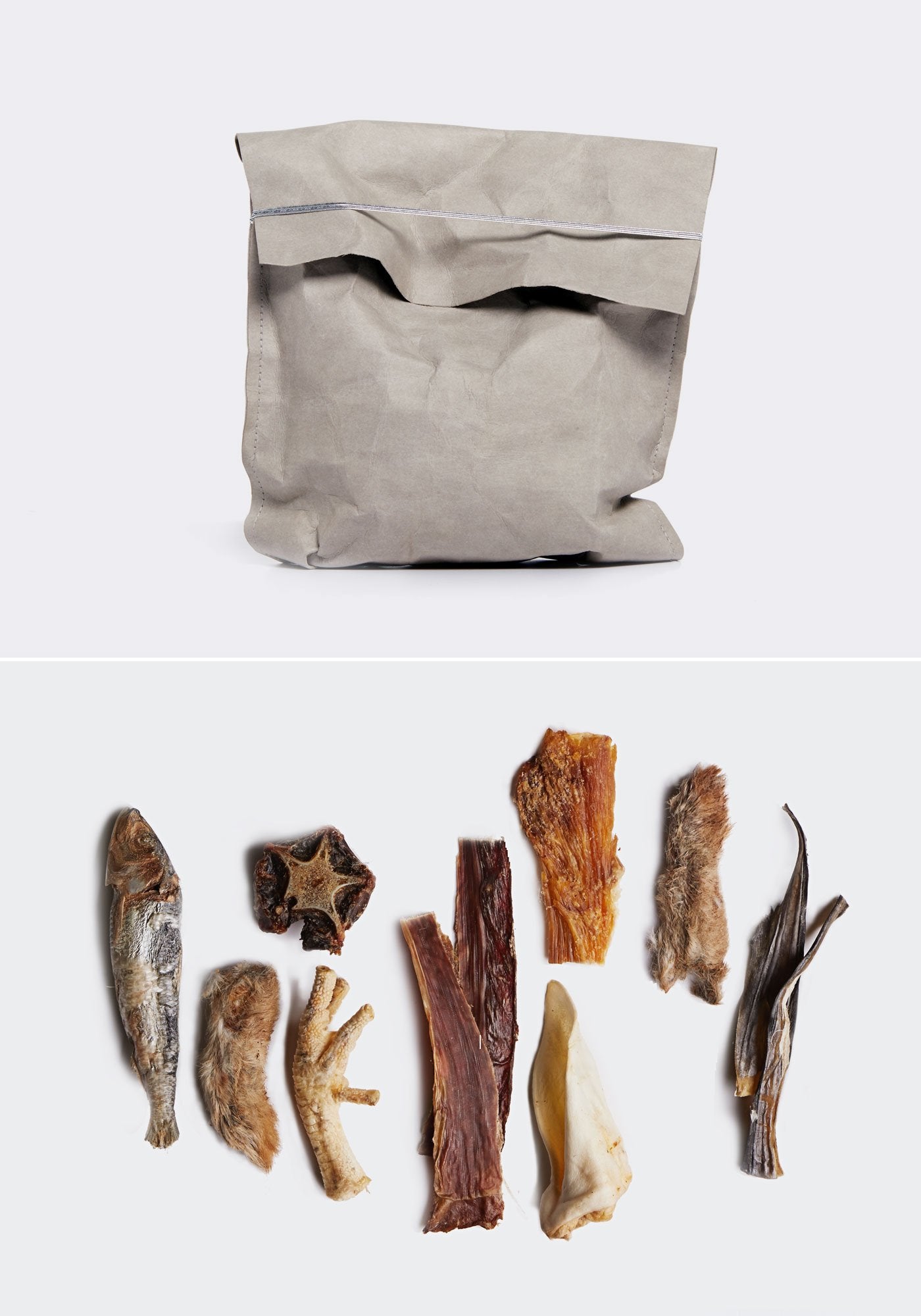 PEACE - Grey washable paper bag